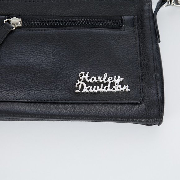 HarleyDavidson Bags Vtg Harleydavidson Leather Crossbody Waist Bag